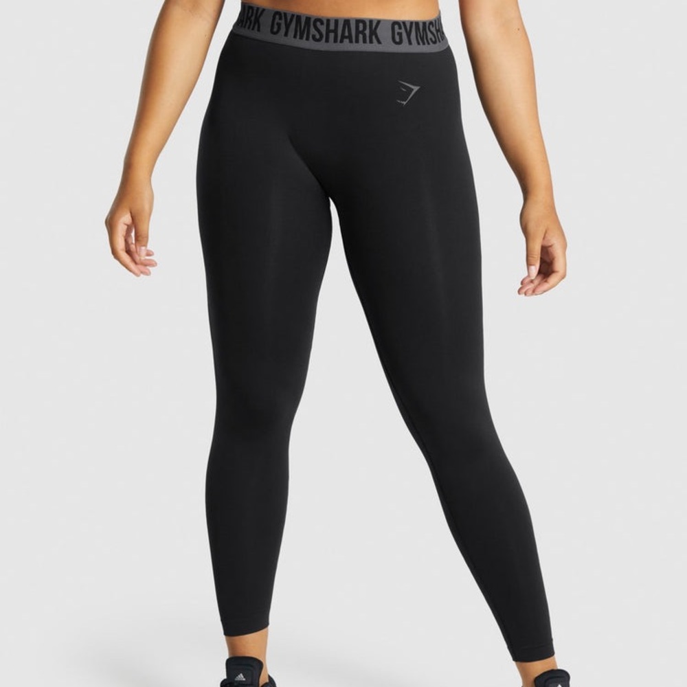 Gym Shark Fit Seamless Black Legging Size XS - Picture 4 of 7